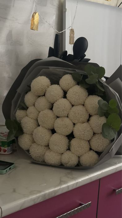 Белоснежные Момокко Букет