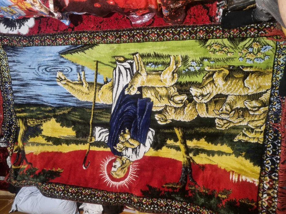 Carpeta veche cusuta manual