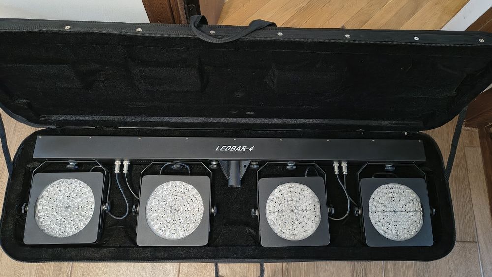 Set lumini Stage Ledbar 4 stare perfecta + cutie inclusa
