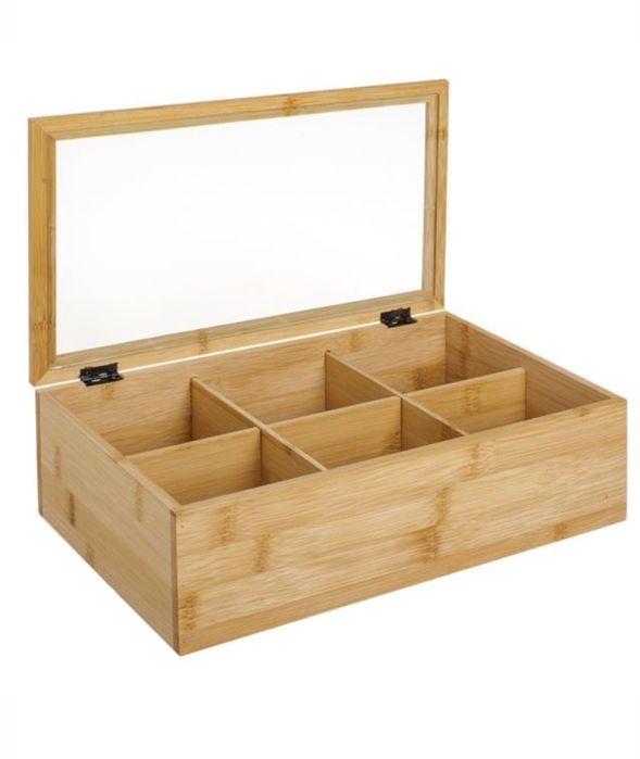 Бамбукова кутия за чай