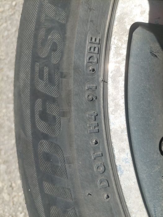 Продавам 18" джанти за Mercedes + зимни гуми Bridgestone Blizzak + болтове
