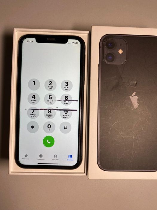 Айфон 11  с минусом
