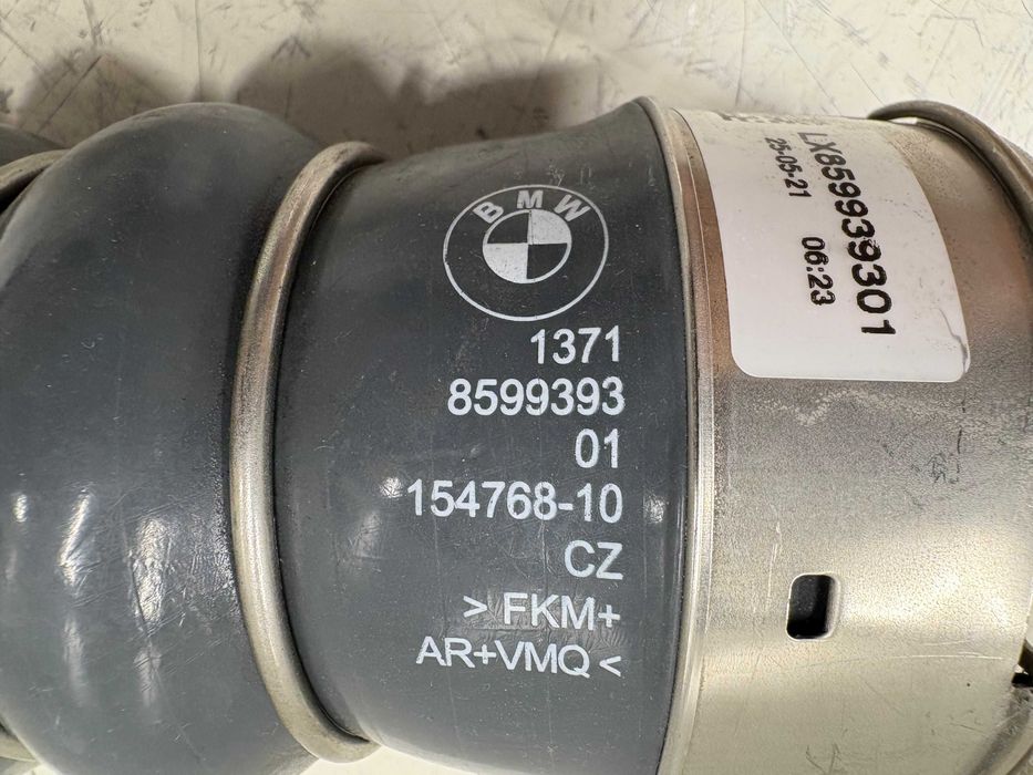 Тръба от турбина към интеркулер БМВ Х3 Г01 Х4 Г02 3.0d 4.0d