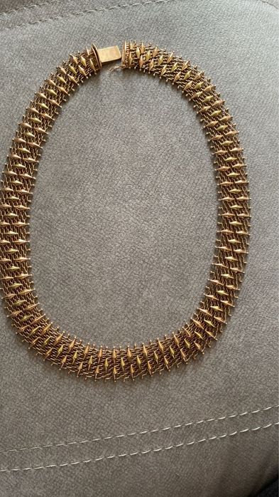 Колье золотое ручная работа эксклюзив