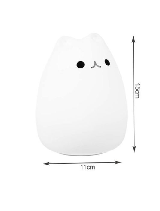 Мека лампа коте