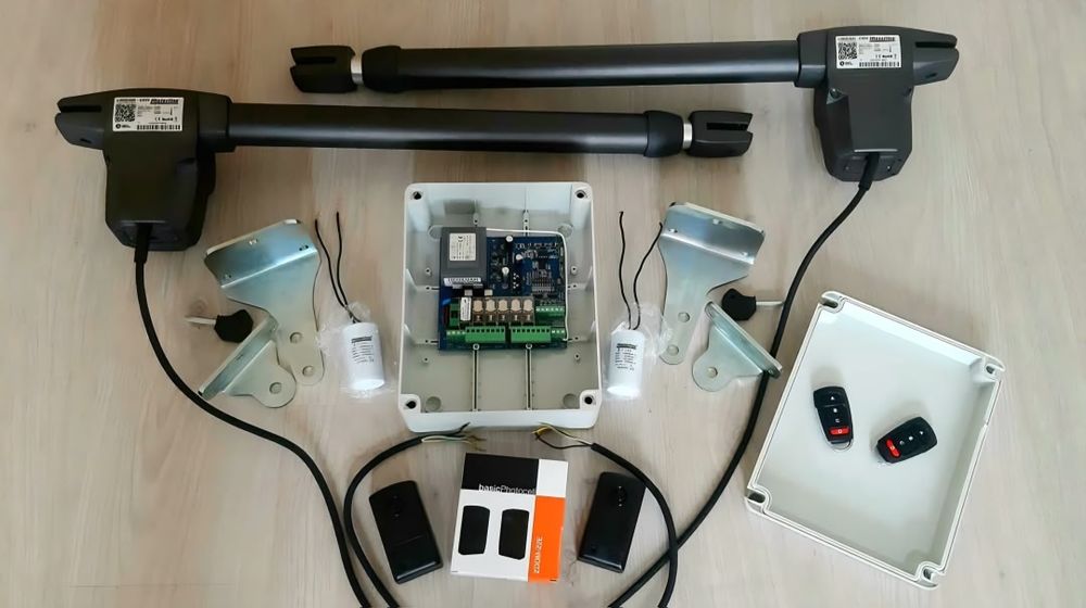 Автоматика за двукрили врати