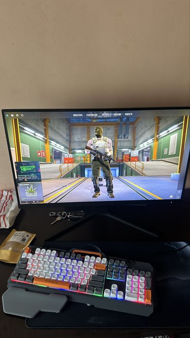 Готовый игровой пк + 27” монитор MI — включил и играй