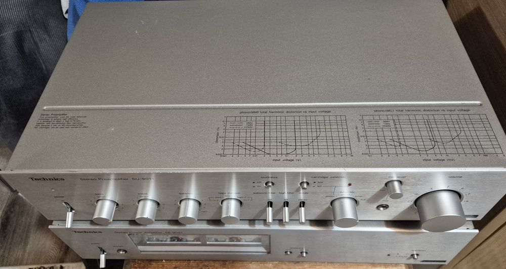 Technics Se 9021 amplificator și preamplificator su 9011
