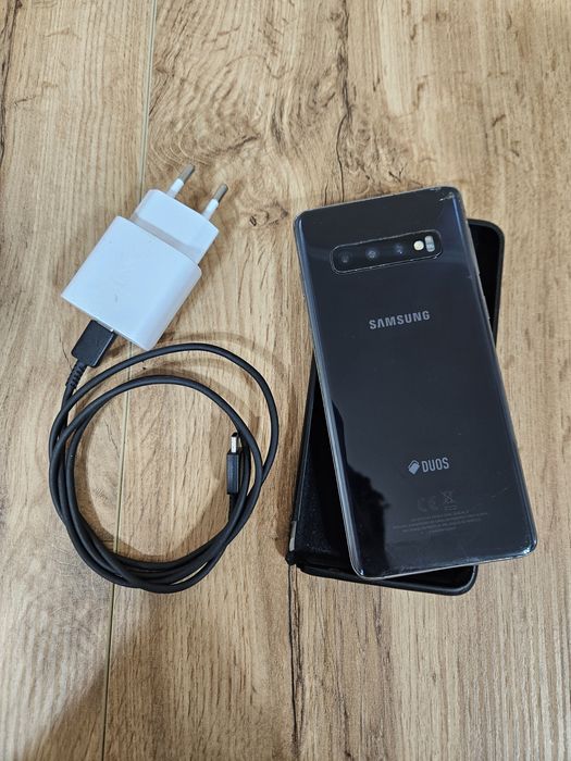 SAMSUNG Galaxy S10, 128GB, 4G, 8GB RAM, Dual SIM Prism Black