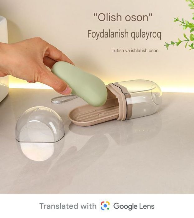 Sovun idish germetik