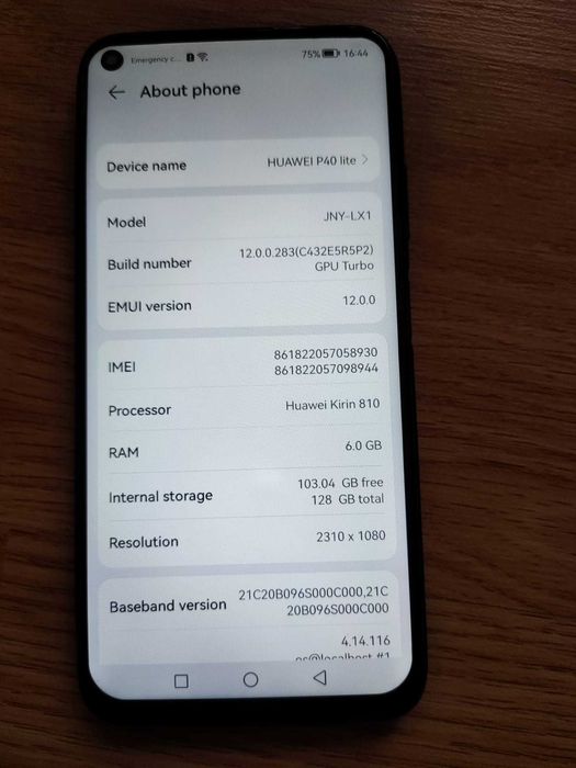 huawei p40 lite pret fix