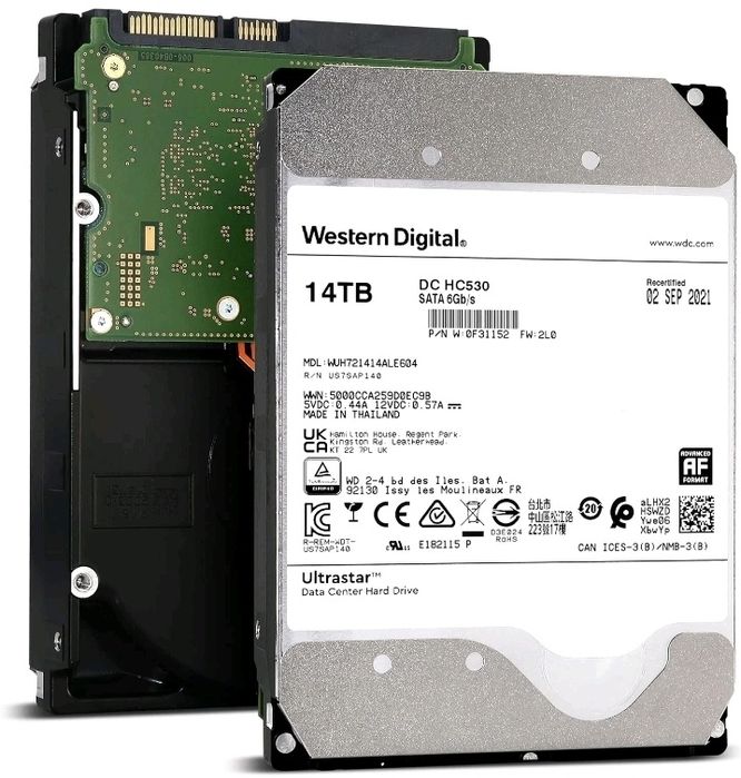 Жесткие диски HDD, 14TB