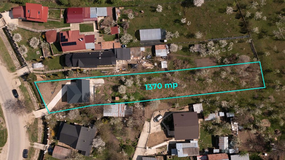 Casă Nouă 140mp Teren 1370mp Aproape de Grădiniță & Primărie