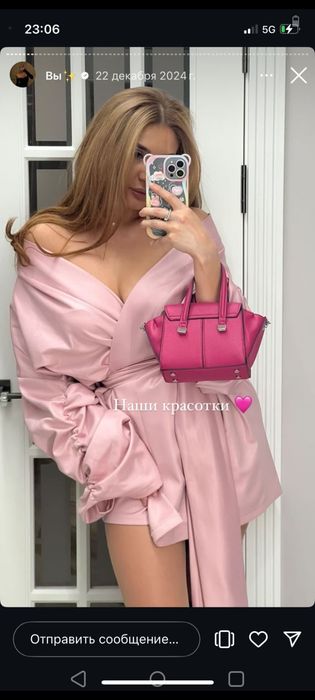 Платье короткое оверсайз