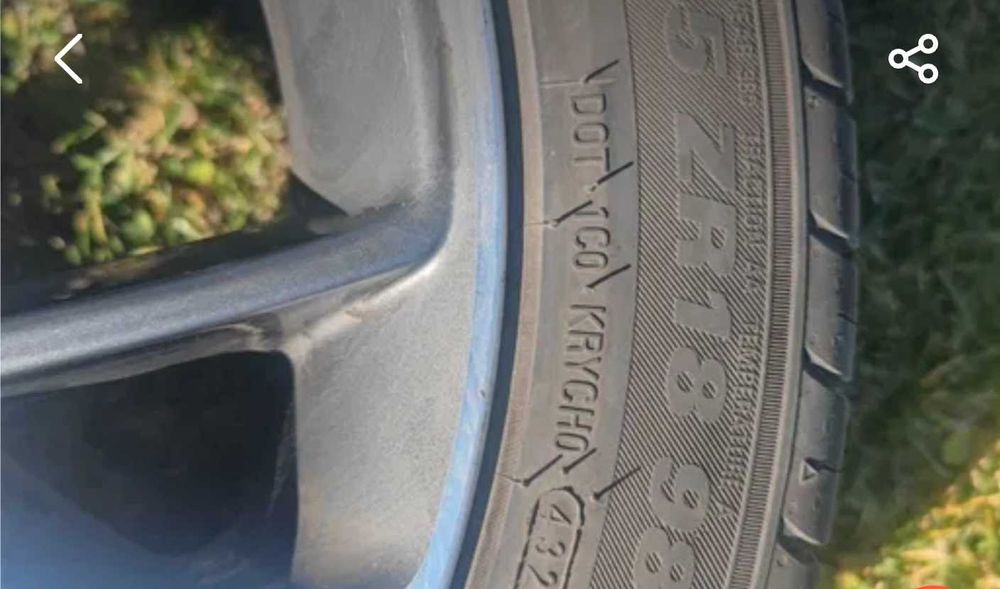 235/45/18 летни гуми Kumho Ecsta HS52 на 2000км