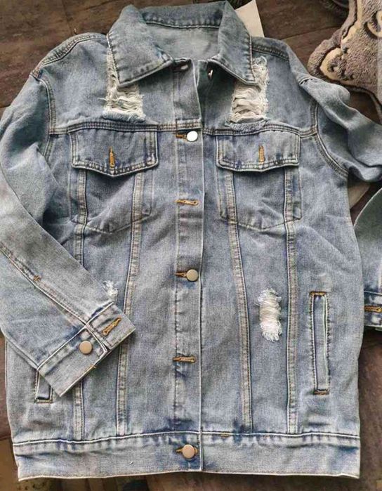 Дънково дълго яке