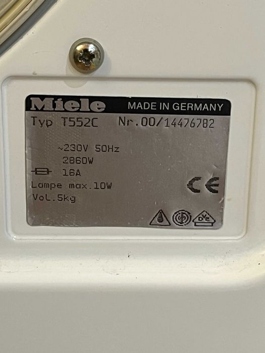 Сушилня Miele Comfort Line T552C