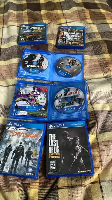 Rocket league, GTA5 , Mafia 3, God Of War 3, PES 2020/2018 и т.д