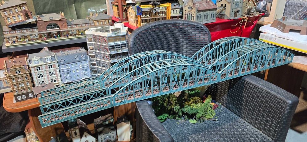 Diorama H0 locomotiva trenulete