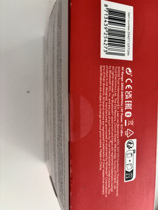 Gamepad Trust GXT 1246B Muta Black, Blue, Red