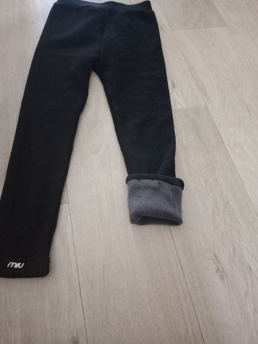 Утеплённые лосинки для девочки