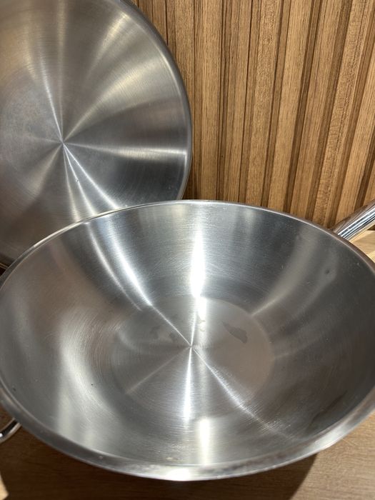 Tigaie Wok, inox, 32cm - Korkmaz