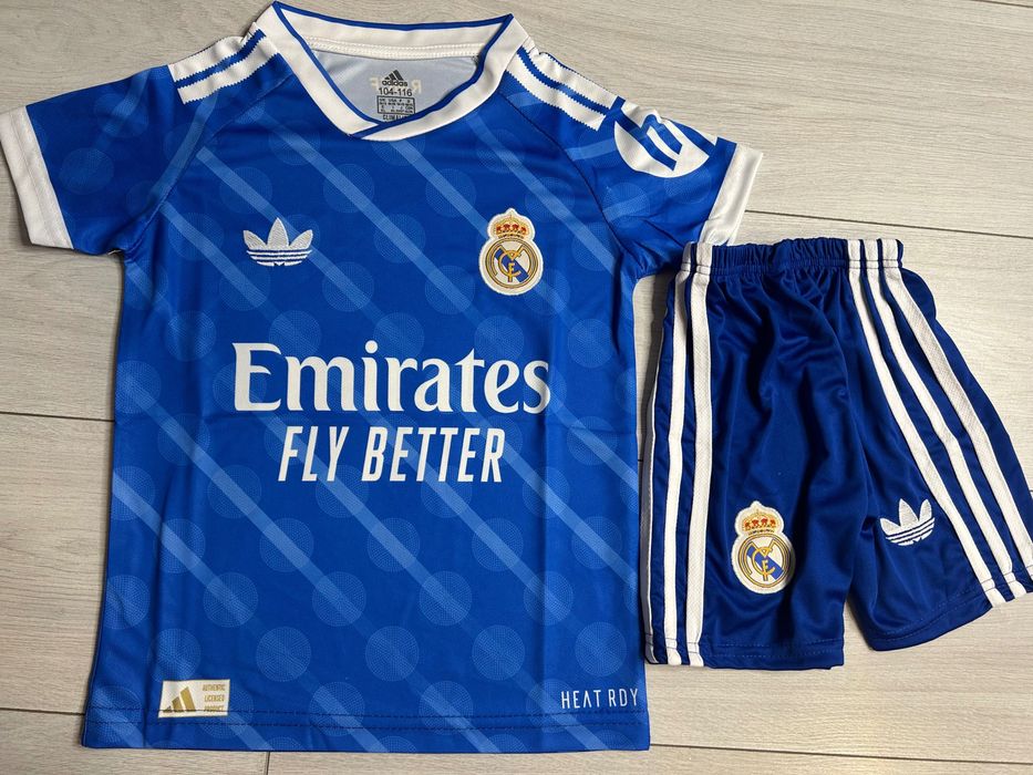 Compleu copii RM Mbappe 10 blue kit 25/26