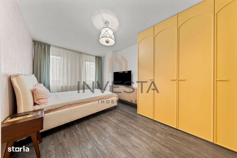 Apartament cu 2 camere si parcare de inchiriat in Park Lake Residence!