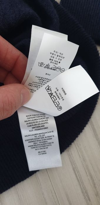 POLO Ralph Lauren Cardigan Merino Knitted Full Zip  2XL НОВО! ОРИГИНАЛ