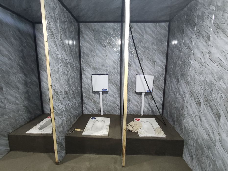 Konteynirlardan YotoqXona Ofes Magazin Sanuzel Sartaroshxona Fast food