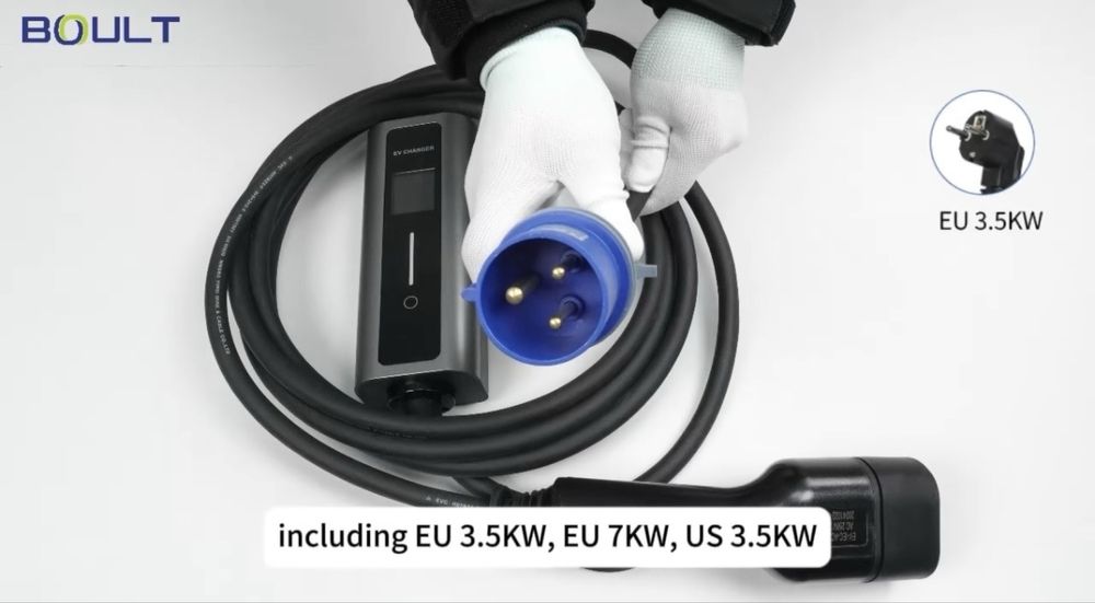 Зарядка для электромобиля 7 квт зарядное устройство Zaryadka byd 7 kw