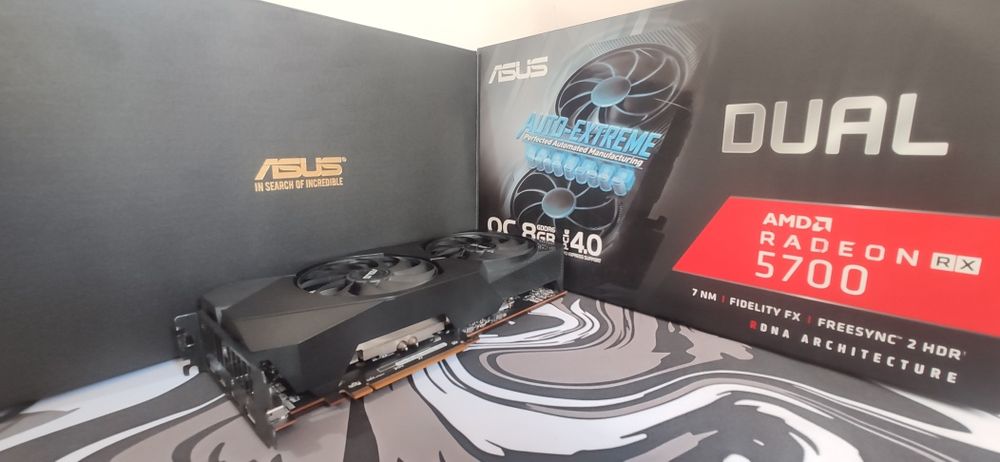 ASUS Dual RX5700 OC 8gb