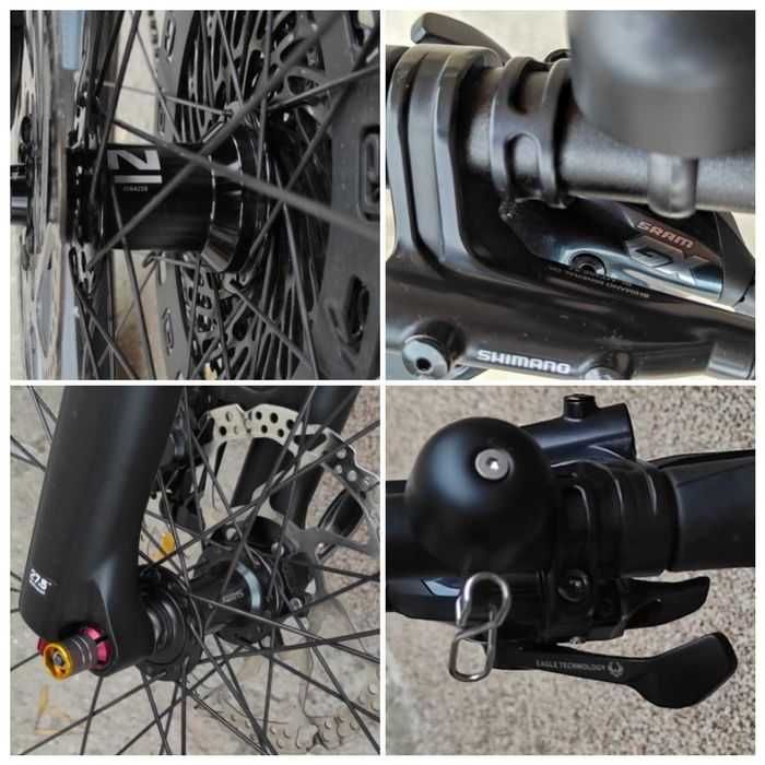 Немски електрически велосипед Kalkhoff 27.5" 1x12 Bosch CX 4ген.