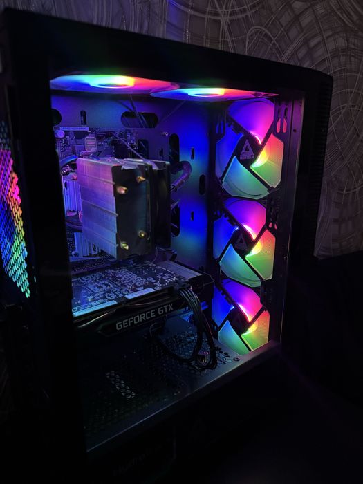 Игровой пк + Монитор, Клавиатура, Мышка Core i5-10400 / GTX 1660ti