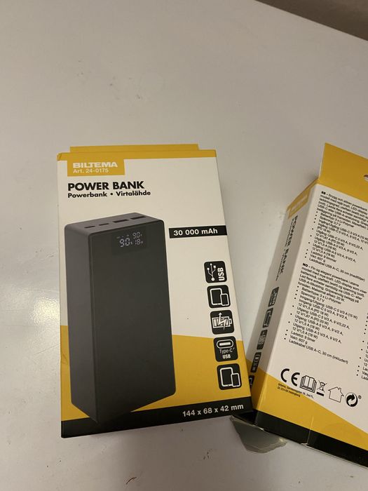 Baterie externa Biltema 30.000mah