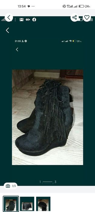 Ботинки демисезонные сапоги теплые, полусапожки в отличном состоянии