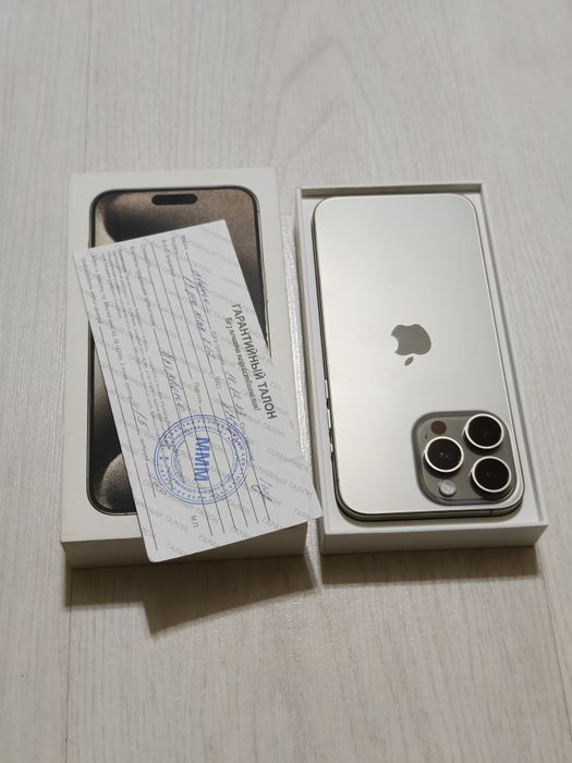 iPhone 15 Pro Max 512 gb akb 90 2 sim