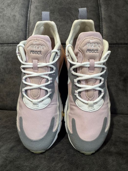 Nike Air Max 270 React Plum Chalk Stone Mauve.