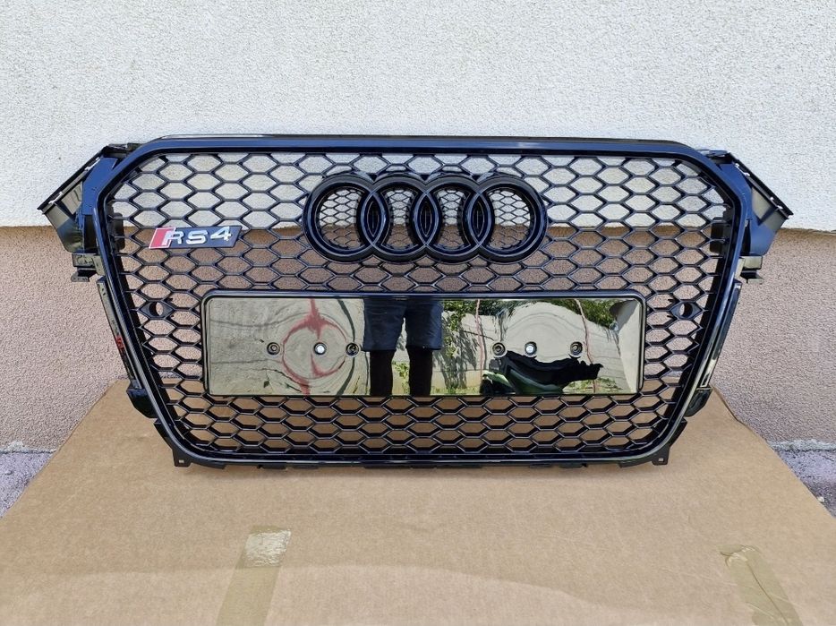 Grila centrala Audi A4 B8 facelift RS4 LOOK 2012-2015