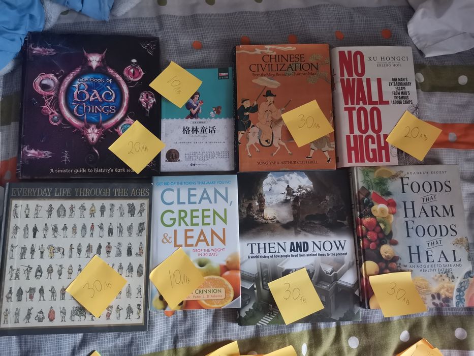 Разнообразие от книги на английски, български и китайски език