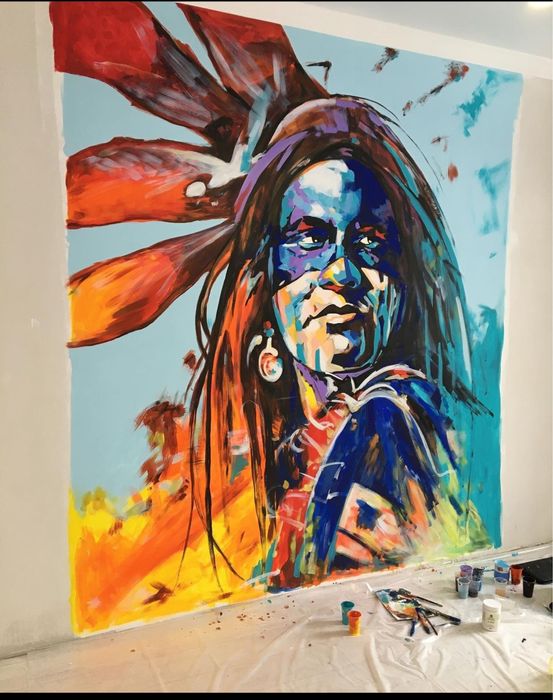 Роспись стен Астана