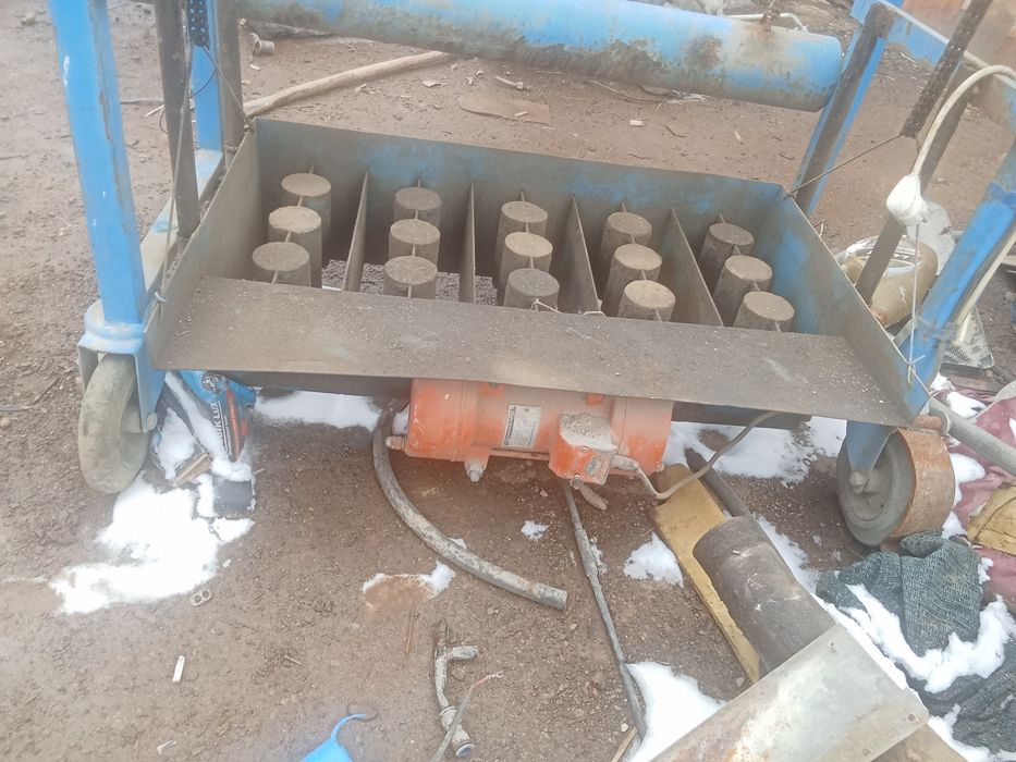 Станок шлака блока