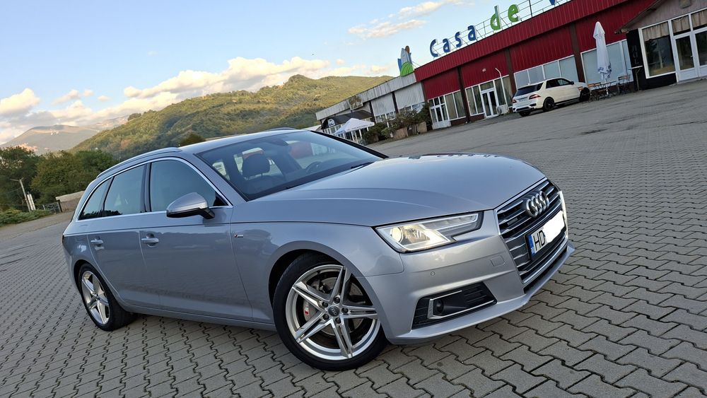 Audi A4-b9 2017 quattro-3 S-line - piele-automat 2.0 tdi -190 cp led -bi xenon
