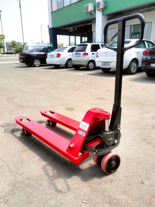 Гидравлическая тележка Munulli 3т оригинал рохля кара транспалет