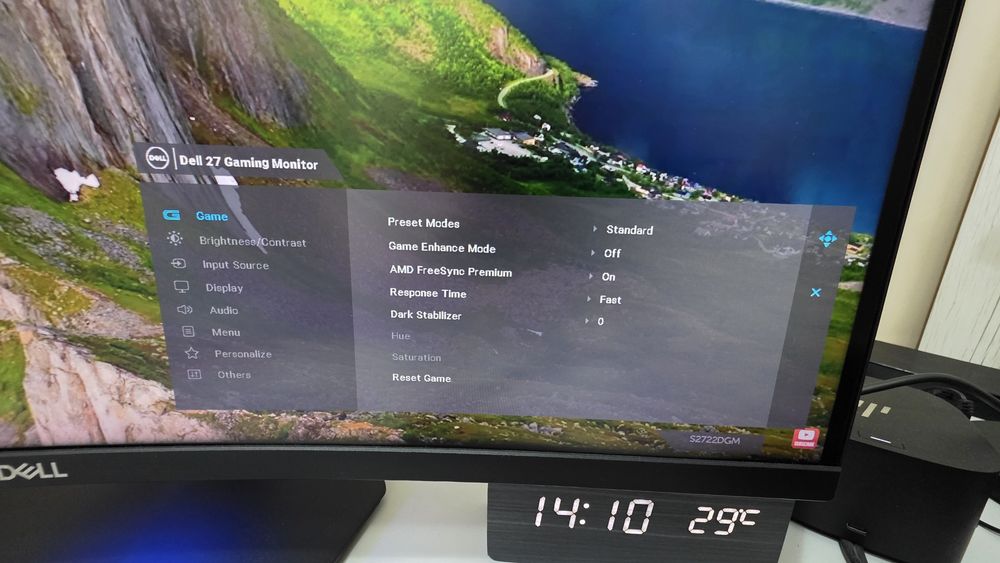 Monitor Dell S2722DGM 27" QHD 165HZ
