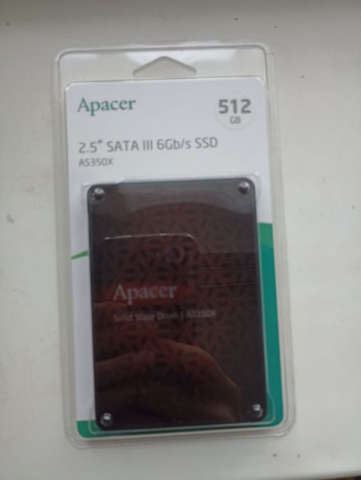 SSD Диск 512Gb новый 2шт.