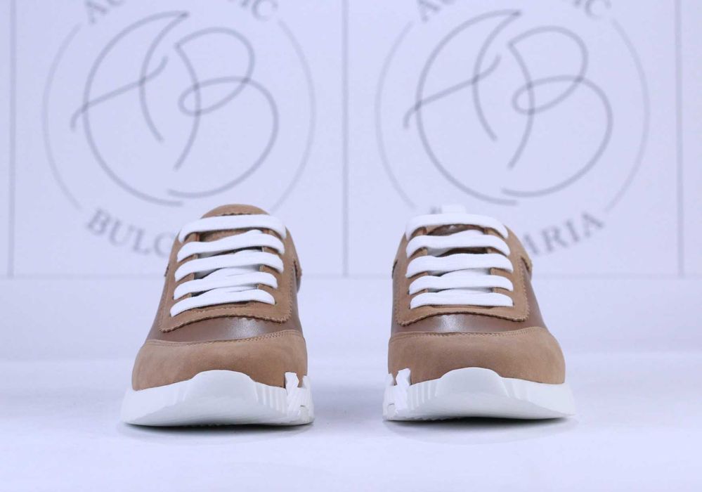 Hermes Кожени Мъжки Дамски Маратонки