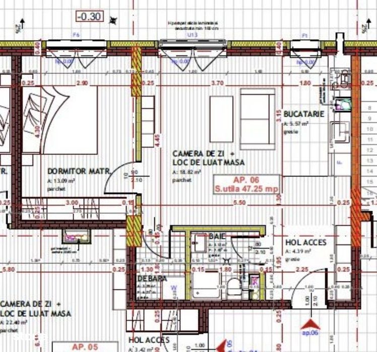 Apartament 2 camere - 47 mp utili - Tineretului Floresti!