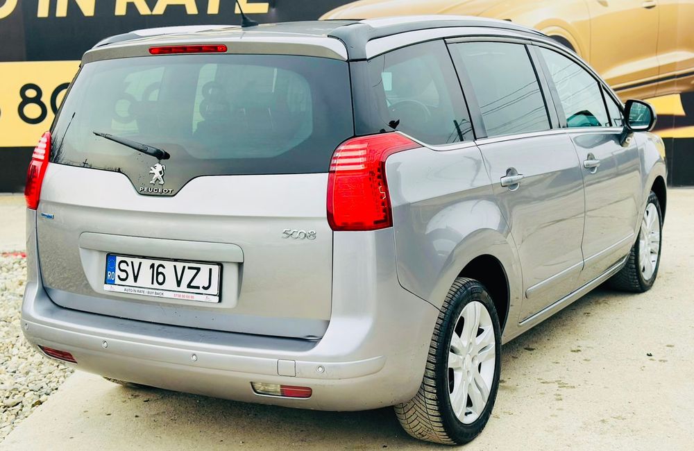 Peugeot 5008, 7 locuri, 2015, 1.6 diesel euro 6, RATE CU BULETINUL