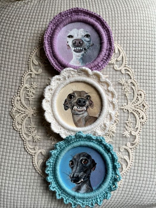 Мини картини с акрилна боя